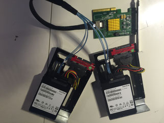 RocketRaid 2710 + 4 SSD X400 SanDisk