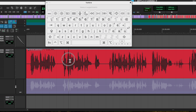 Automazione della Sensitivity di RX su Reaper