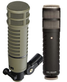 Electro Voice e Rode Podcaster