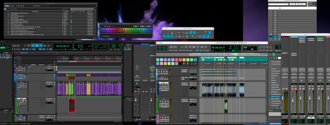 A sinistra Pro Tools a destra Reaper ReaTools