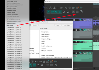 La Main Toolbar