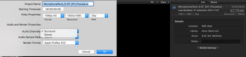 Final Cut Pro in Surround.