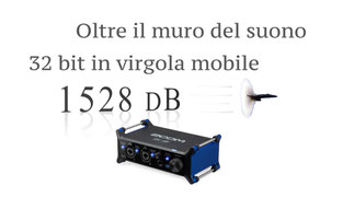 La scheda audio a 32 bit in virgola mobile